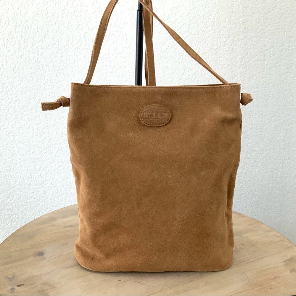M.I.L.A. Fawn Suede Crossbody Bag